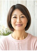★似合わせこなれミディグラレイヤー小顔大人ショート