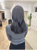 Say.黒髪ボブルフネビージュ小顔ワンレングレーネイビーロング