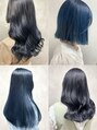 ウプヘアサロン&nbsp;人気の暗髪、寒色艶カラー♪