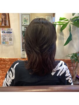 ローズ美容室 カット+フルカラー