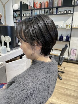 リノ ヘアー デザイン 河原町三条(Lino Hair Design) 耳掛けショートスタイル☆