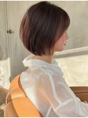 似合わせ ショート ボブ 30代 40代 小顔 新宿 ひし形 前上がり