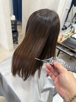 エモ(emo)&nbsp;艶髪プラチナ縮毛矯正☆