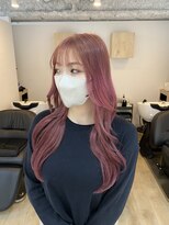 ジーナ 博多筑紫口(Zina)&nbsp;ケアブリーチでダメージ少なくピンクベージュ楽しめます♪
