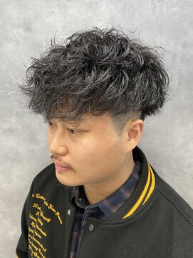 リプレイ 草津店(RIPLAY) スペインカール/スパイキーショート/ブルーブラック/草津