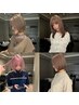 【中村麟限定】ケアブリーチカラー+カット+ツヤTR  24000円→19000円