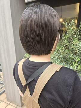 ヴィサージュメゾン(VISAGE maison) オリーブブラウン×ボブ