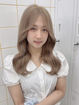 ガーランド(Girland) 【girland】milkteabeige♪韓国風/レイヤーカット