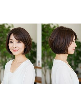 ＜カット+カラー+TR￥6600～＞毎月通いやすい価格◎傷ませない商材にこだわり、いつまでも綺麗を叶えます☆