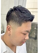 ミッドシー(mid-c)&nbsp;フェザーアップ［フェード/スキン/メンズカット］