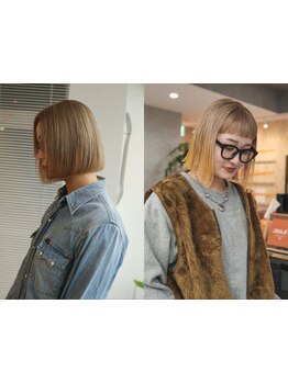 トレンド×透明感カラーで抜け感ヘアに。ダブルカラー・インナーカラー・ブリーチもお任せ【名古屋/伏見】