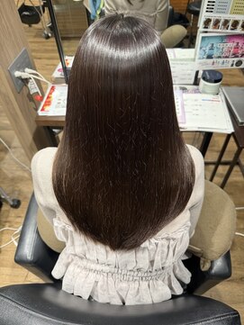 ハピネス クローバー 八木店(Happiness CLOVER) 【40代限定】髪質改善ツヤロング/白髪ぼかし/縮毛矯正