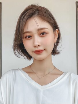 エン 稲毛(enn.) 黒髪/オリーブグレー/小顔/ココアベージュ/稲毛駅