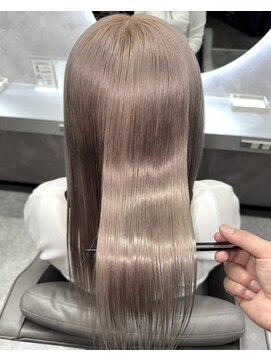 酸性ストレートで艶髪★