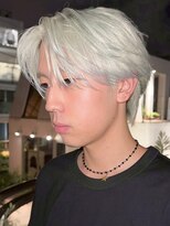 サンクマーケット 渋谷(cinq MARKET) 渋谷メンズカラーミルクティーベージュブラウンブリーチカラー◆