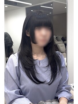 カノイ 銀座中央通り(KANOI) 韓国レイヤー+姫カット=2次元クール美人☆