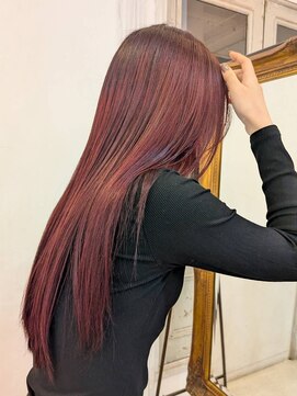 アンジェリカ(Angelica) ダブルカラー/ワインレッド/髪質改善