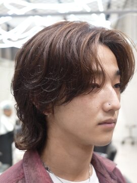 フィフス 渋谷(fifth) 渋谷ツイスパシャドウパーマフェザーパーマセンターパートウルフ