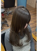 ハレ(80)&nbsp;レイヤーカット/オリーブブラウン