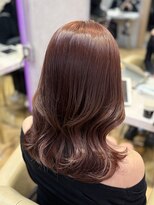 ロンド フィーユ(Lond fille)&nbsp;大人ガーリー/似合わせカット/ミディアムレイヤーカット/銀座
