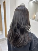 ダークカラーでも透明感◎オリーブグレージュカラー♪