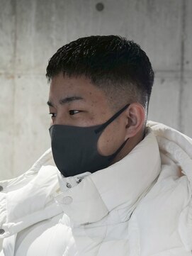 メッツ 原宿(METS) MEN'S/クロップ×スキンフェード/黒髪/短髪