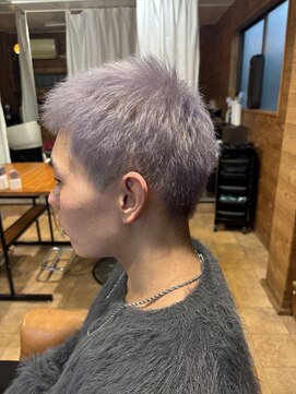 ニコロ(Niccolo) ホワイト×パープル