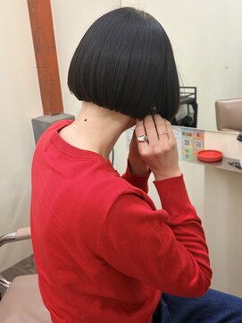 ヒントステーション(HINTSTATION) 〈浅草 半個室〉リップラインミニボブ