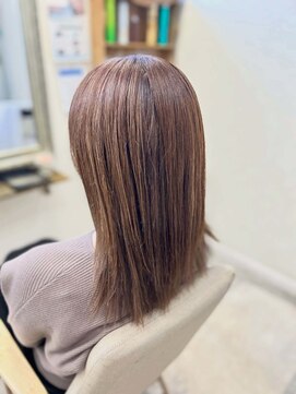 ヘアーアンドメイク ドレス(DRESS) 白髪ぼかしハイライト