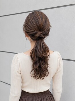 ファシエ(FASCIE)の写真/【ヘアセット￥1,500～】毎日をちょっと特別に、似合わせカジュアルアレンジが自慢【エクステも大人気☆】
