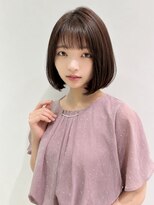 オーロ 塚口店(ORO) 艶感ボブ×ミルクブラウン