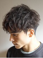 アンフレール&nbsp;メンズピンパーマ