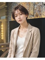 ギミック 尾山台(gimmick)&nbsp;大人かわいいショートボブベージュカラー