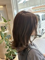 アム(AME) ブリーチなしでつくる最旬透明感カラー