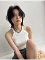 ヘアーワークスヴィクサス(HAIR WORKS VIXUS)&nbsp;センターパートのウルフベースで、抜け感のある質感に！
