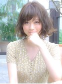 うざバングほつれウェーブフレンチボブ【船橋/西船橋】