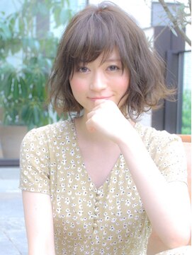 レイジュ 西船橋(Reiju) うざバングほつれウェーブフレンチボブ【船橋/西船橋】