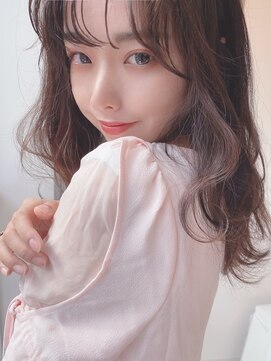 シエル 甲東園店(CIEL) ラベンダーアッシュ　波ウェーブ　レイヤー