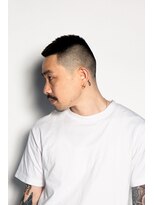 レンゲン(LENGEN)&nbsp;七三オールバックかき上げヘアコンマヘア１６２