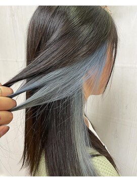 プランタン(Printemps) ナチュラルモードイヤリングカラーインナーカラーブリーチカラー