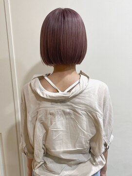 グリーン 渋谷(green) 【MIO】ボブ×ハイトーンラベンダーピンク