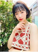 表参道roijir バルーンボブ×ナチュラルブラウン