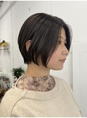 大人ショートボブスタイル