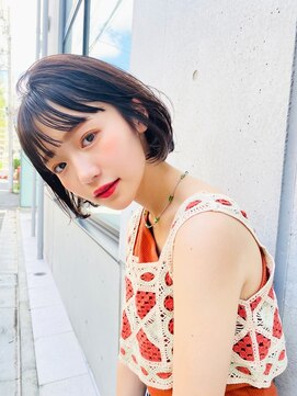 メーヴェ(Mowen) mowen×シースルーバング×顔周りレイヤー× 韓国風