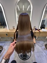 ジーナ 本八幡(Zina)&nbsp;大人かわいい20代30代40代小顔ショコラベージュ　Zina本八幡