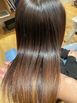 スリアン(sourian)&nbsp;インナーカラーブリーチ縮毛矯正×髪質改善