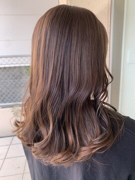 エイトオロク 那覇小禄店(EIGHT oroku) 透明感グレージュブラウンカラー