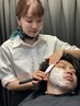 【ビジネス大人気】カットフルコース＋極上耳掃除＋極上お顔ほぐし[新橋]