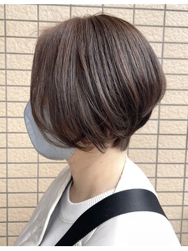 ラック 海老名店(LUCK) 【脱マンネリヘア◎】ショートアシメ（左右非対称）スタイル