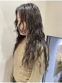 海外風☆くせ毛風エアウェーブパーマ×エモージュエアリーカール